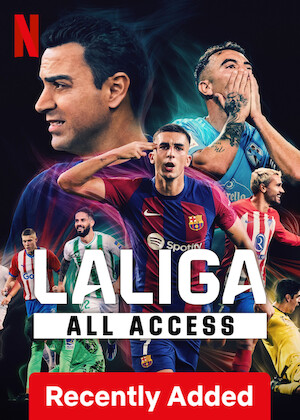 Netflix: LALIGA: All Access | <strong>Opis Netflix</strong><br> Ten wciągający serial dokumentalny o LaLidze, najwyższej klasie rozgrywek piłkarskich w Hiszpanii, to kronika wielkich zwycięstw, trudnych porażek i zakulisowych zdarzeń. | Oglądaj serial na Netflix.com